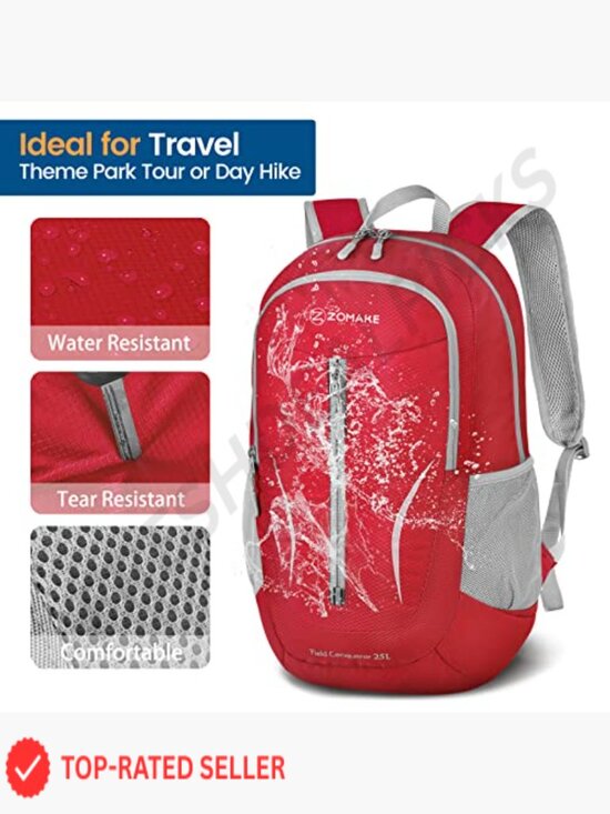 Ultra Lightweight Packable Backpack 25L Foldable Hiking Daypack Travel main image 4